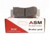 Колодки дискові задні ASM FR257004 (фото 1)