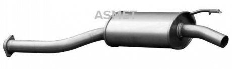 Передній глушник,випускна сист Asmet 01011 (фото 1)
