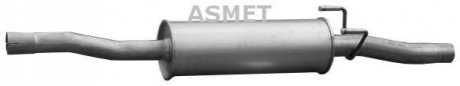 Проміжний глушник Asmet 02055 (фото 1)