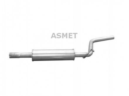 Промежуточный глушитель Asmet 03102 (фото 1)