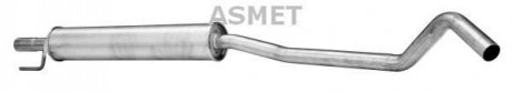 Промежуточный глушитель Asmet 05153