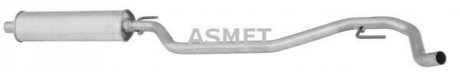 Дополнительный глушитель Asmet 05157 (фото 1)