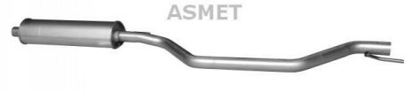 Промежуточный глушитель Asmet 05175 (фото 1)