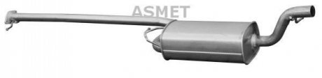 Промежуточный глушитель Asmet 07153