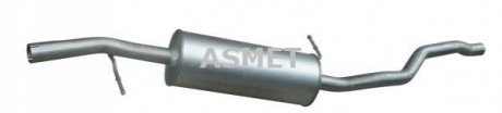 Промежуточный глушитель Asmet 07237 (фото 1)