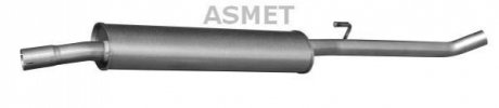 Промежуточный глушитель Asmet 09100 (фото 1)