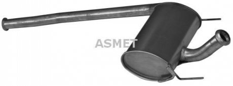 Промежуточный глушитель Asmet 10065 (фото 1)