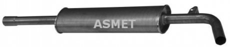 Промежуточный глушитель Asmet 10103