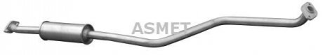 Проміжний глушник Asmet 11041 (фото 1)