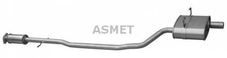 Промежуточный глушитель Asmet 12025