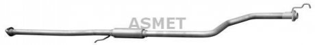 Проміжний глушник Asmet 13009 (фото 1)
