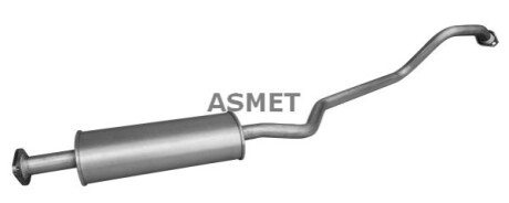 Проміжний глушник Asmet 14035