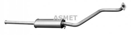 Предглушитель выхлопных газов Asmet 15015 (фото 1)