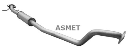 Промежуточный глушитель Asmet 25014