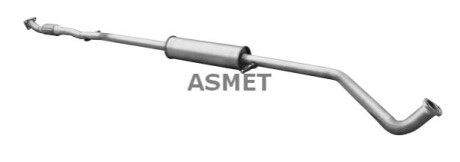 Промежуточный глушитель Asmet 31005