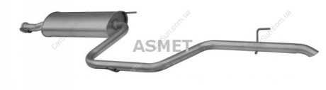 Глушник задній Asmet ASM02.035 (фото 1)