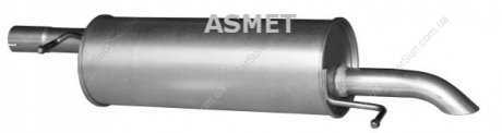 Глушник задній Asmet ASM04.083
