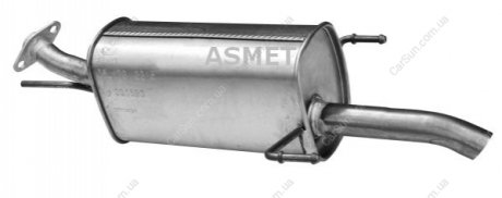 Глушник задній Asmet ASM05.173