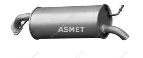 Глушник задній Asmet ASM15.016