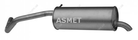 Глушник задній Asmet ASM21.016