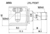 Шрус внутрішній лівий 27x44x31 (LAND ROVER FREELANDER II 2006-2014 2,2tdi MT) - (LR005870) ASVA LRILFR2MT (фото 1)