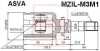 Шрус внутренний левый 22x35x24 (MAZDA 3 BK 2003-2008) - (FG0125600D / FG0122620A / GJ2133042B) ASVA MZILM3M1 (фото 1)