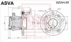 Ступиця задня з датчиком абс (MAZDA 3 BK 2003-) - (BP4K2615XC / BP4K2615XB / BBM22615XB) ASVA MZWH3R (фото 1)