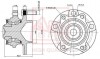 Ступица передняя (NISSAN INFINITI G35 (V35) 2002-2007) - (40202AL56C / 40202AL510 / 40202AL500) ASVA NSWHV35F (фото 1)