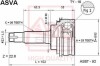 Шрус наружный 23X56X26 (TOYOTA CARINA E AT190/ST191/CT190 1992-1997) - (GS3314 / 4342020121 / 4342020111) ASVA TY10 (фото 1)