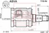 Шрус внутренний левый 27x50x23 (TOYOTA KLUGER L/V ACU25/MCU25 4WD 2000-2007) - (4304032040 / 0111SXM10LH / 43040420204304042021) ASVA TYID-R4 (фото 1)