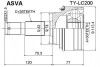 Шрус зовнішній 36X78X30 (TOYOTA LAND CRUISER 200 2007- 1UZ-FE/1VD-FTV) - (4343060070 / 4346069175 / 4346069115) ASVA TYLC200 (фото 1)