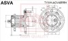 Ступица задняя правая (TOYOTA CAMRY ACV30/MCV30 2001-2006) - (4245006040 / 4245048010 / 4245048011) ASVA TYWHACV40RRH (фото 1)