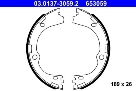 Автозапчастина ATE 03.0137-3059.2