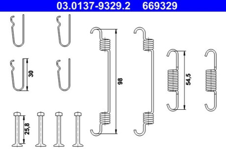 Автозапчасть ATE 03013793292