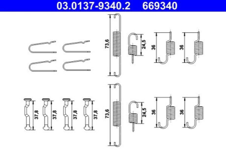 ZEST.MONT.SZCZКK HONDA FR-V 1.8 07- ATE 03013793402