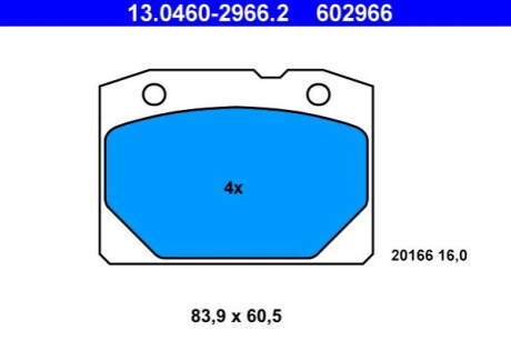 Автозапчасть ATE 13.0460-2966.2