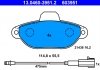 Комплект тормозных колодок, дисковый тормоз ATE 13046039512 (фото 3)