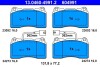 Комплект тормозных колодок, дисковый тормоз ATE 13.0460-4991.2 (фото 1)