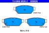 Комплект тормозных колодок, дисковый тормоз ATE 13.0460-5826.2 (фото 1)