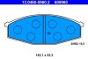 Комплект тормозных колодок, дисковый тормоз ATE 13.0460-5960.2 (фото 1)