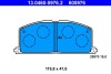 Комплект тормозных колодок, дисковый тормоз ATE 13.0460-5976.2 (фото 1)