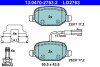 Brake pad set ATE 13047027632 (фото 1)