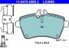 Комплект тормозных колодок, дисковый тормоз ATE 13.0470-2885.2 (фото 1)
