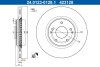 ПЕРЕДНИЙ ГАЛЬМУВАЛЬНИЙ ДИСК 298X23 V ATE 24.0123-0128.1 (фото 1)