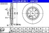 ПЕРЕДНИЙ ГАЛЬМУВАЛЬНИЙ ДИСК 260X24 V ATE 24.0124-0139.1 (фото 1)