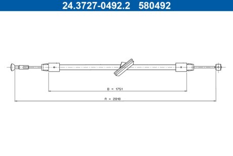 Автозапчастина ATE 24.3727-0492.2