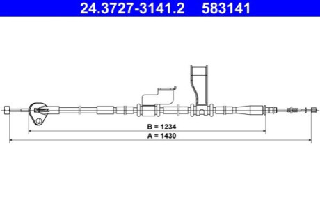 LINKA HAM. HYUNDAI I10 II 1.0 14- ATE 24372731412