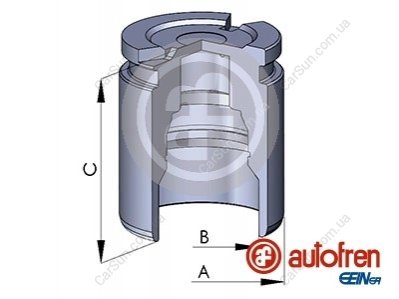 Поршень, гальмівний супорт AUTOFREN D025786