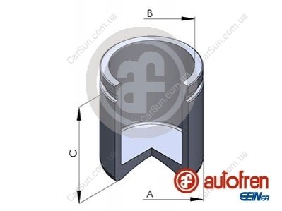 Поршень, гальмівний супорт AUTOFREN D025792