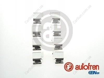 Комплект приладдя, накладка дискового гальма AUTOFREN D42343A (фото 1)